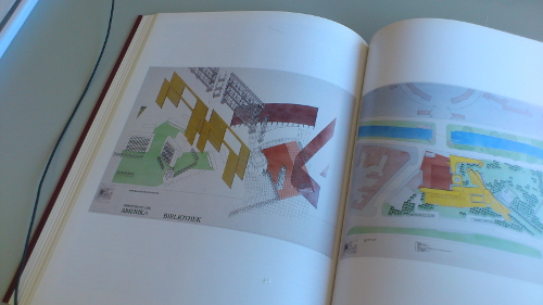 Pläne zum Umbau der Amerika-Gedenkbibliothek, Berlin(Feireiss 1989).