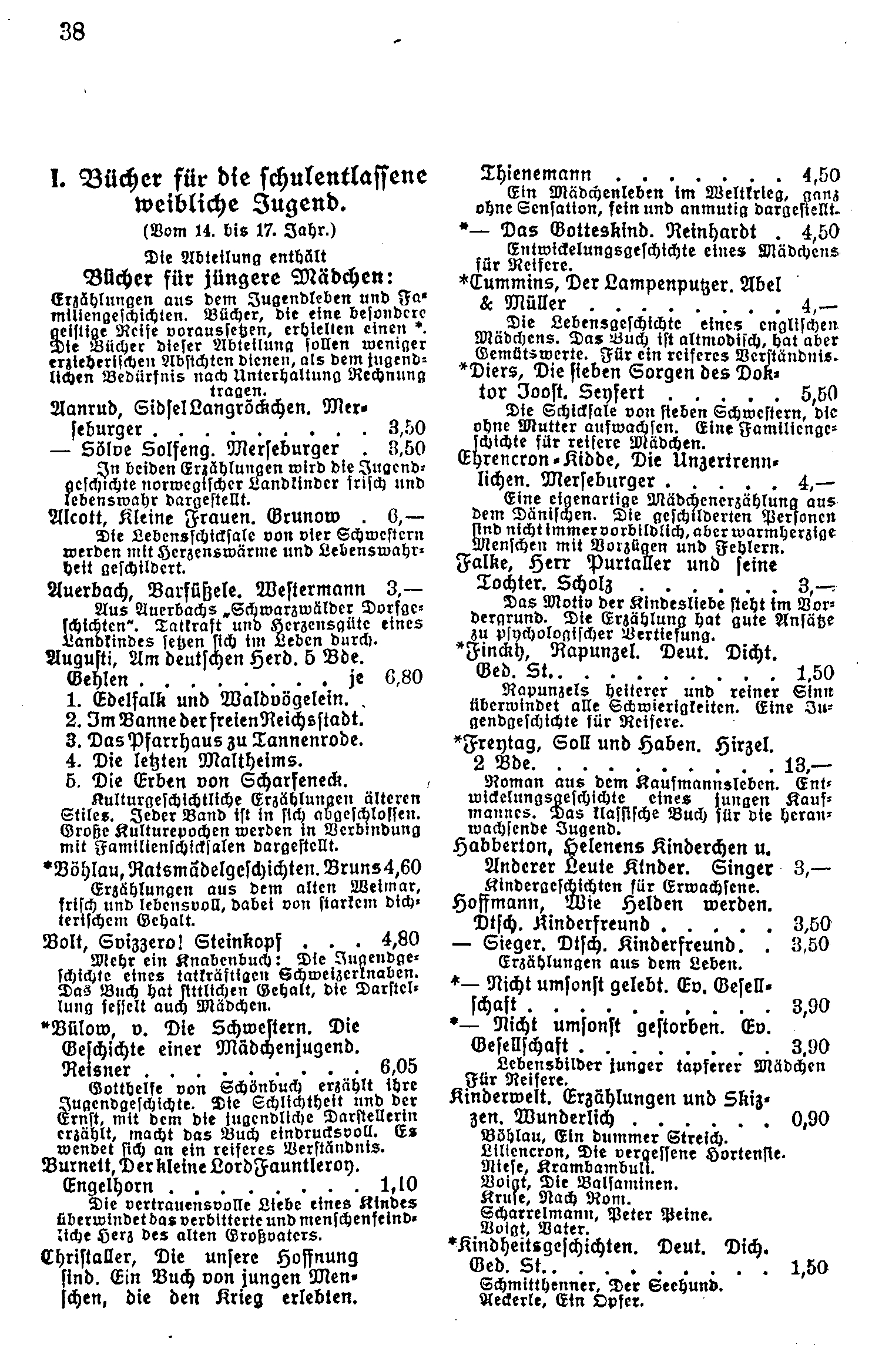 Verein zur Verbreitung guter volkstümlicher Schriften 1918a: 38.