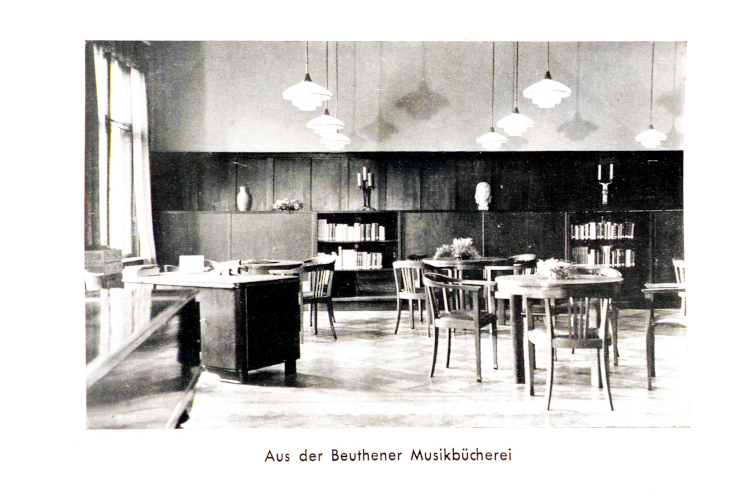 Aus der Beuthener Musikbücherei (Schöningh 1940).