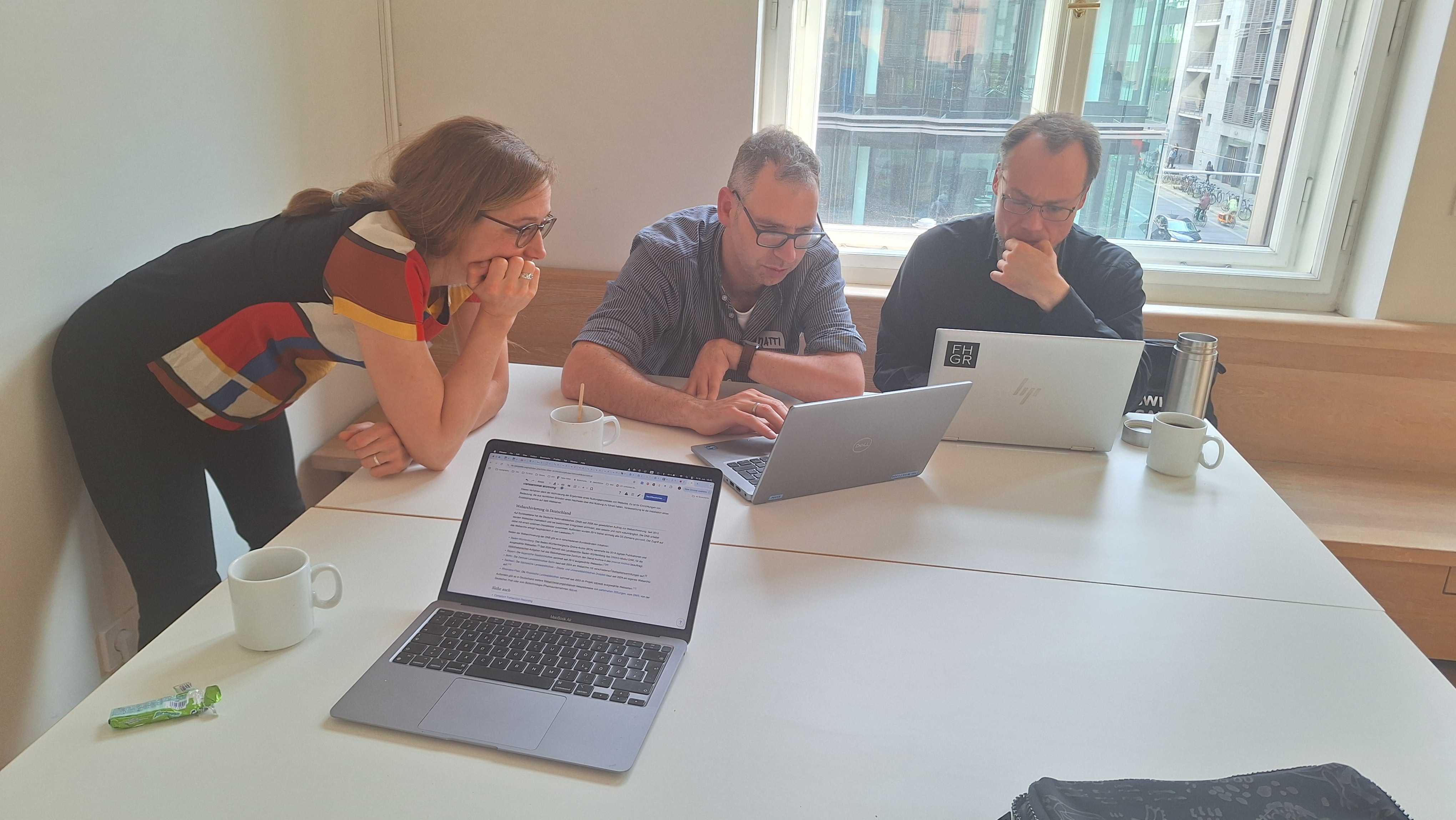 Michaela, Matti und Karsten
