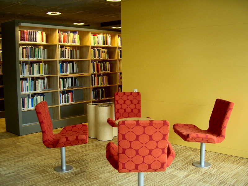Växjö universitetsbibliotek : interior