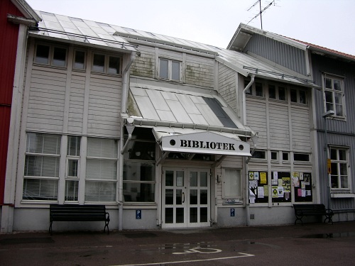 Bibliotheksgebäude in Mörbylånga /Öland