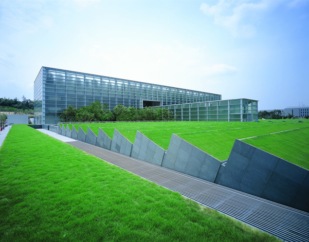 Japan - Neubau der Nationalbibliothek  in Kansai